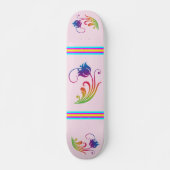 Bloem Skateboard (Voorkant)