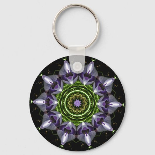 Bloem Sleutelhanger (Voorkant)