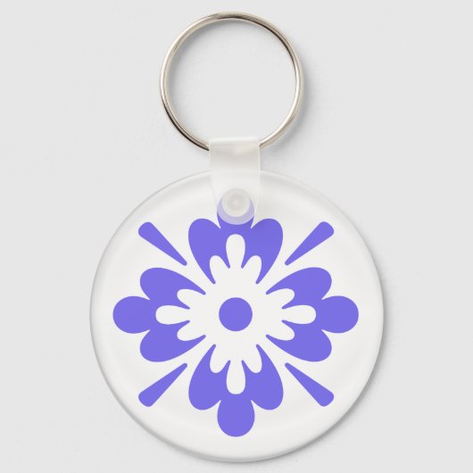 bloem sleutelhanger (Voorkant)