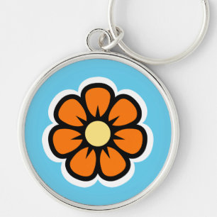 Bloem Sleutelhanger