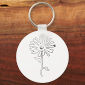 bloem sleutelhanger (Voorkant)