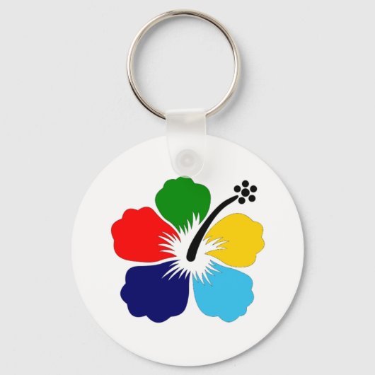 Bloem Sleutelhanger (Voorkant)