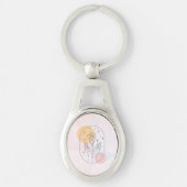 Bloem Sleutelhanger (Voorkant)