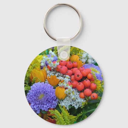 Bloem sleutelhanger (Voorkant)