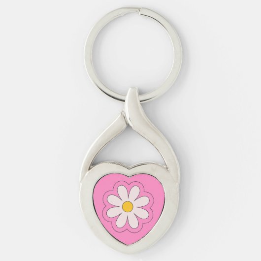 Bloem Sleutelhanger (Voorkant)