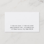 Bloem | Sluiting Visitekaartje (Achterkant)