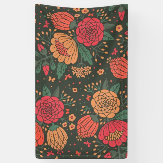 bloem spandoek (Verticaal)