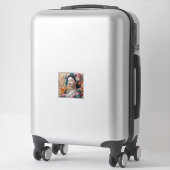 Bloem Sticker (Koffer)