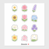 Bloem Sticker (Vel)