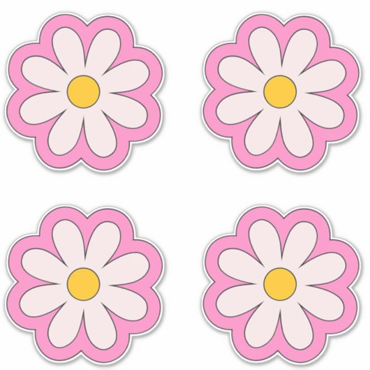 Bloem Sticker (Voorkant)
