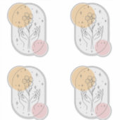 Bloem Sticker (Voorkant)