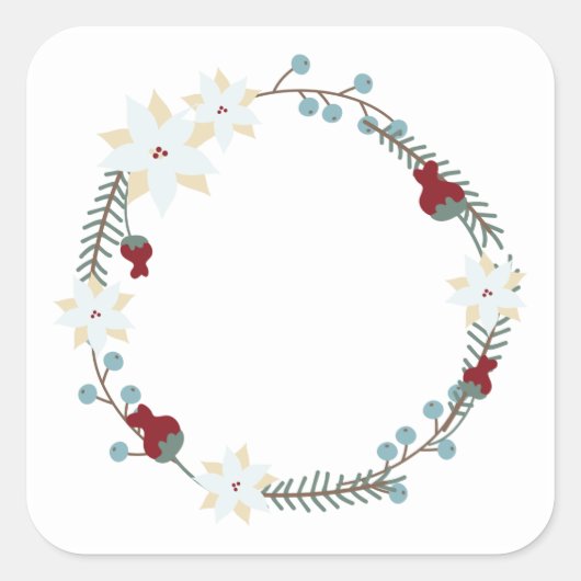 Bloem sticker label (Voorkant)