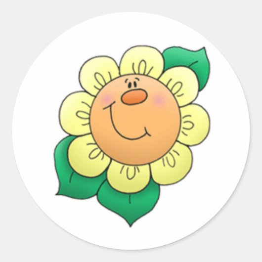 Bloem stickers (Voorkant)