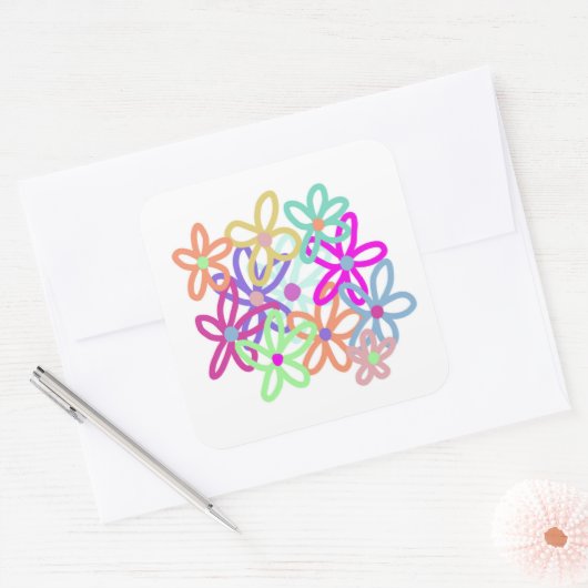 Bloem stickers (Envelop)