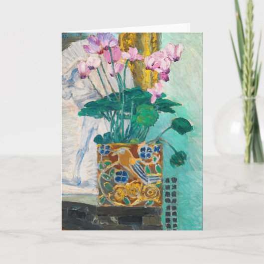 Bloem stilleven | Koloman Moser Kaart (Voorkant)