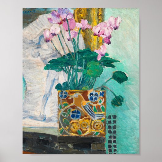 Bloem stilleven | Koloman Moser Poster (Voorkant)