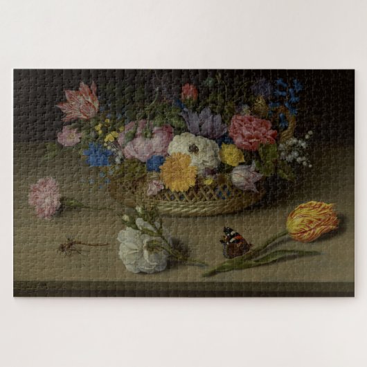 Bloem Stilleven Legpuzzel (Horizontaal)