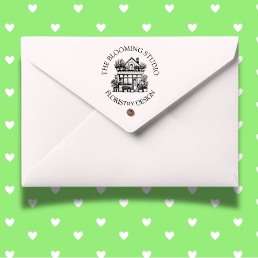 Bloem Storefront Rubber Stamp Rubberstempel