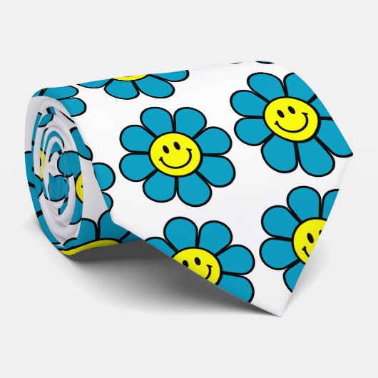 Bloem Stropdas (Opgerold)