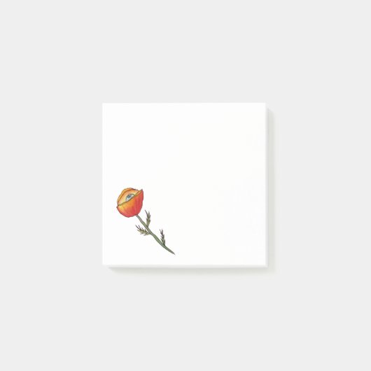 Bloem Surreal Kunst Post-it Notities Post-it® Notes (Voorkant)