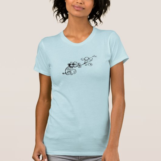 bloem t-shirt (Voorkant)