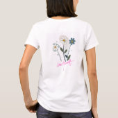 Bloem T-shirt (Achterkant)
