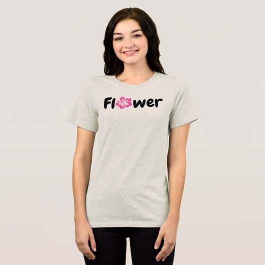 Bloem T-shirt (Voorkant volledig)