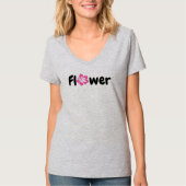 Bloem T-shirt (Voorkant)