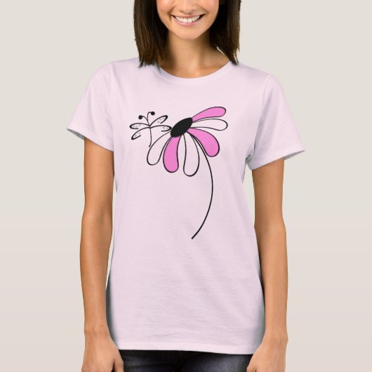 Bloem T-shirt (Voorkant)