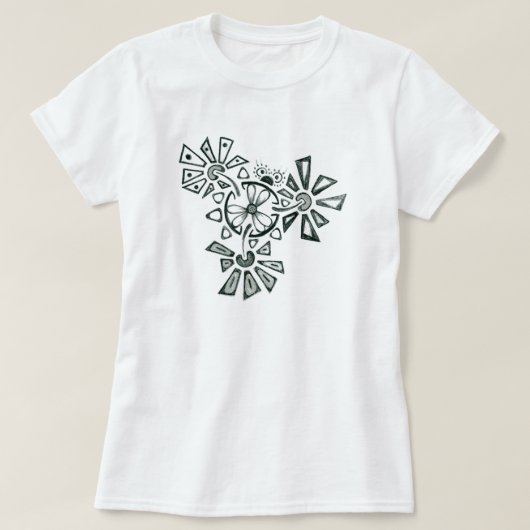 Bloem T-shirt (Design voorkant)
