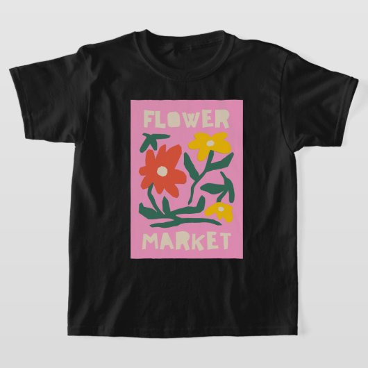 bloem T-shirt (Laagn)