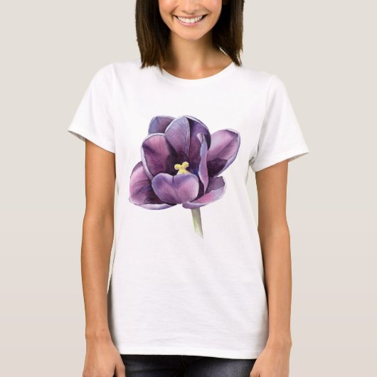 Bloem T shirt (Voorkant)