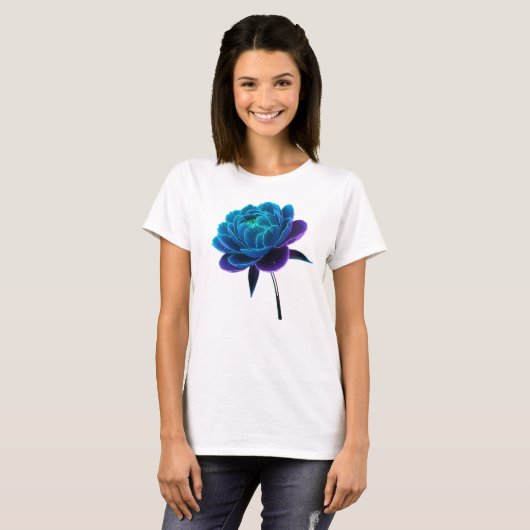 Bloem T-shirt voor meisjes (Voorkant volledig)