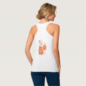 Bloem Tanktop (Volledige Achterkant)