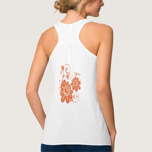 Bloem Tanktop (Achterkant)