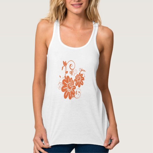 Bloem Tanktop (Voorkant)