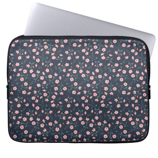 Bloem Tattoos Laptop Sleeve (Voorkant)