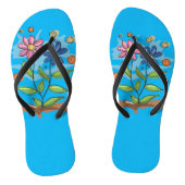 bloem teenslippers (Voetbed)