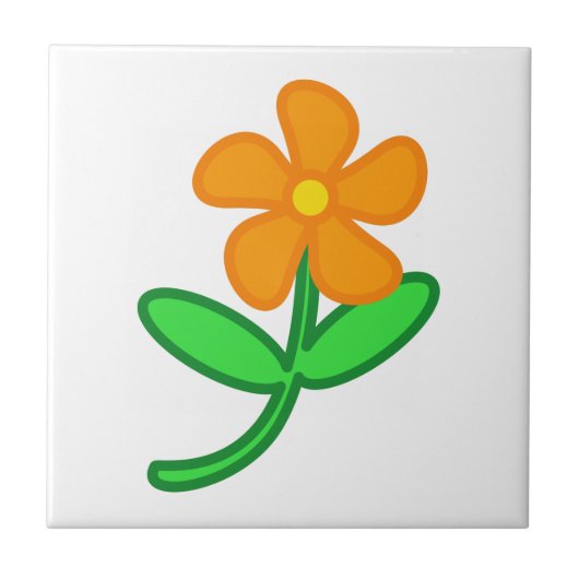 Bloem Tegeltje (Voorkant)