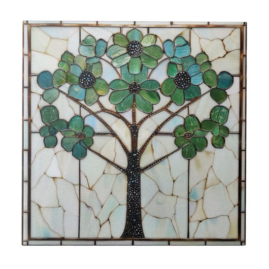 Bloem Tegeltje (Voorkant)