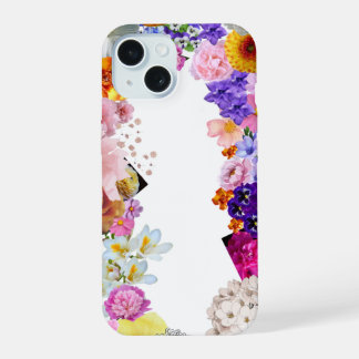 Bloem telefoonhoesje iPhone 15 case