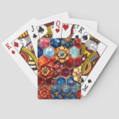 Bloem Tessellations Pokerkaarten (Achterkant)