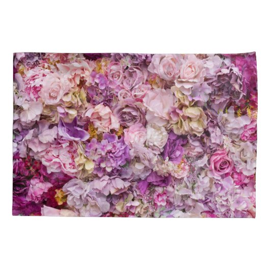 Bloem textuur: Huwelijksscène Kussensloop (Achterkant)