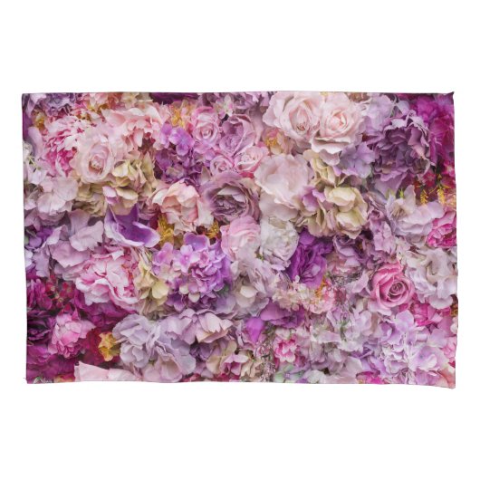 Bloem textuur: Huwelijksscène Kussensloop (Voorkant)