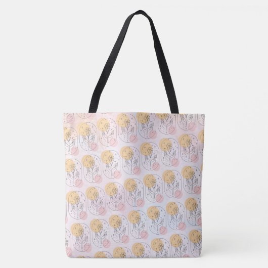 Bloem Tote Bag (Voorkant)