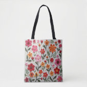 bloem tote bag (Voorkant)