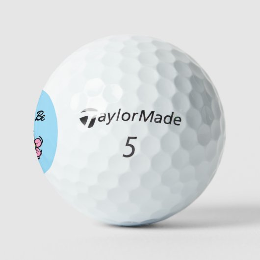 Bloem trots om homo en zwarte golfballen (Logo)