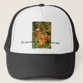 bloem trucker pet (Voorkant)