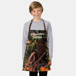 Bloem Tuin Bloemstuk Botanisch Kinderen Kind Schort