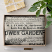 Bloem Tuin Ephemera Decoupage Ambacht Tissuepapier (Geschenk)